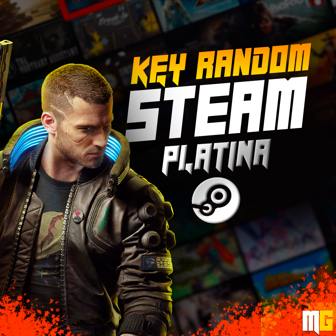 [🪨] STEAM KEYS PLATINA - JOGOS ALEATÓRIOS